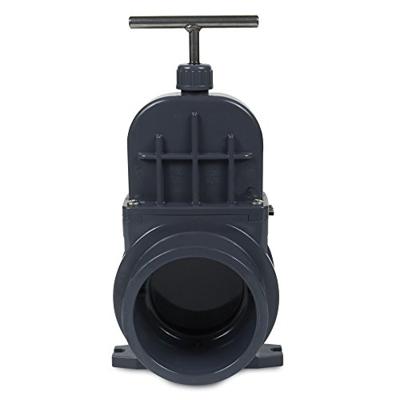 VDL PVC Slide Valve 110mm - Leakproof & Low-maintenance for Ponds/Pools