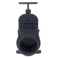 VDL PVC Slide Valve 110mm - Leakproof & Low-maintenance for Ponds/Pools - thumbnail