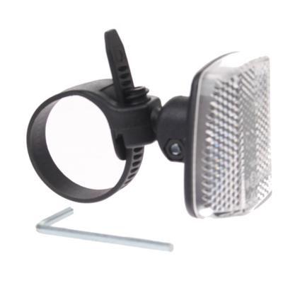 Busch & Muller Voorreflector met schroefbeugel wit - thumbnail