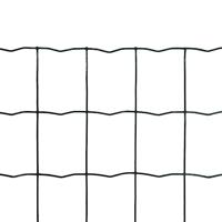 Euro hek 10x1,2 m staal groen - thumbnail