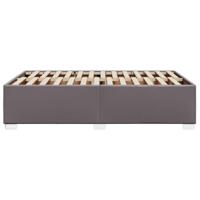 Bedframe zonder matras 120x190 cm kunstleer grijs - thumbnail