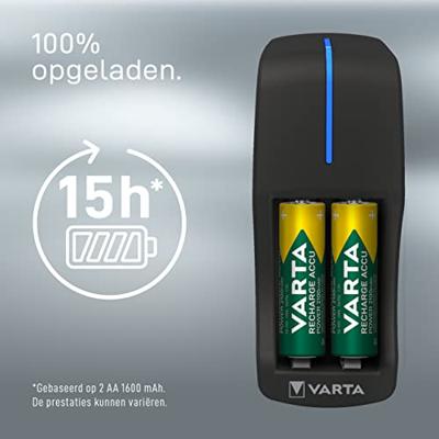 Varta mini charger 800 mah batterijlader - thumbnail