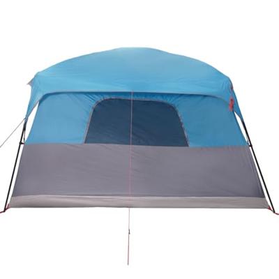 VidaXL Gezinstent 10-persoons waterdicht blauw
