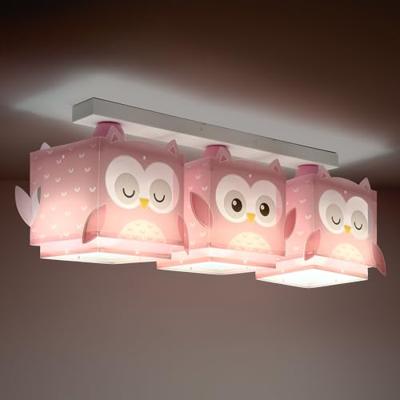 Dalber Kinderkamer plafondlampPink Owl - 64483