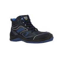 Safety Jogger Flow Mid S1P | Zwart/Blauw | Maat 45 - 5401033491790 - thumbnail