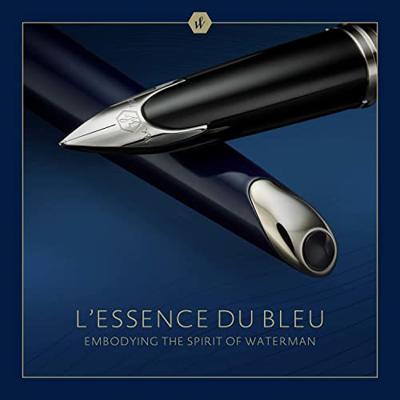 Waterman vulpen Carène 22, fijn, in giftbox, Blue CT