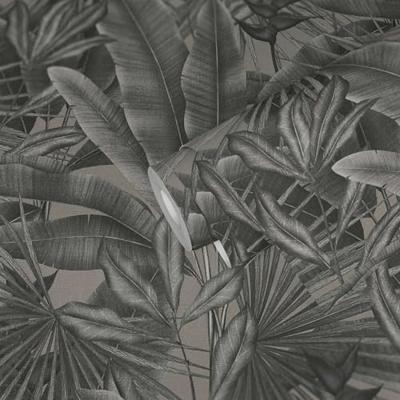 Livingwalls Stories of Life - Grijs - Planten - 396473