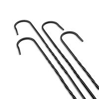 Barebones Cowboy Cooking Skewer/Vleespennen Set/4 Bestek - thumbnail