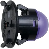 Lemax led bulb moonlander, purple verlichte accessoire Spooky Town 2024 - thumbnail