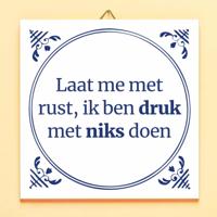 Tegeltje Laat me met rust - thumbnail