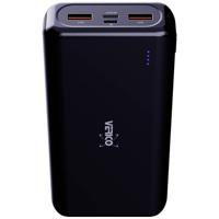 Verico Power Pro PD Powerbank 20000 mAh USB PD LiPo USB-A, USB-C Zwart - thumbnail