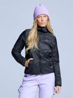 Poederbaas Donsjas Dames Freeride Insulated Zwart-M - thumbnail