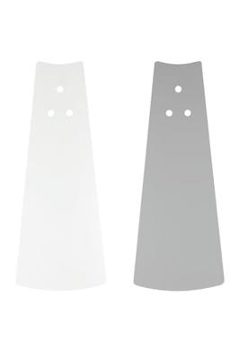 CasaFan ECO NEO III 92 BN-WE/LG WiFi Flügel Weiß/Lichtgrau Plafondventilator 12 W (Ø x h) 92 cm x 360 mm Chroom (geborsteld) Met afstandsbediening, Timer, Met