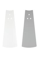 CasaFan ECO NEO III 92 BN-WE/LG WiFi Flügel Weiß/Lichtgrau Plafondventilator 12 W (Ø x h) 92 cm x 360 mm Chroom (geborsteld) Met afstandsbediening, Timer, Met - thumbnail