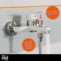 EISL badkamermengkraan diziani wit en chroomkleurig - thumbnail