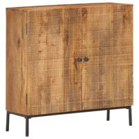 VidaXL Dressoir 75x30x75 cm massief mangohout - thumbnail
