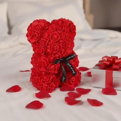 Rozenbeer 25 cm - Luxe Cadeauverpakking