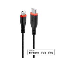LINDY 31285 0,5 m robuuste USB Type C naar Lightning oplaadkabel [MFi-gecertificeerd] - thumbnail