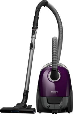 Stofzuiger met zak - PHILIPS - XD3100/06 - 900 W - 79 dB - Paars