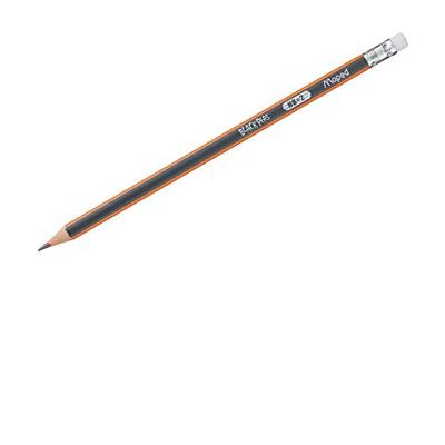 Maped potlood Black&apos;Peps 2B, met gum
