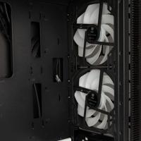Kolink Kolink Observatory MX Mesh ARGB Midi Tower Case - Black/White Midi-tower Behuizing, Gaming-behuizing, PC-behuizing Zwart-wit - thumbnail