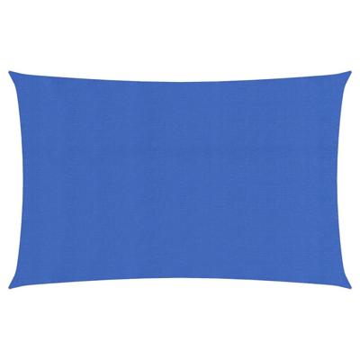 VidaXL Zonnezeil 160 g/m² rechthoekig 4x7 m hdpe blauw VidaXL Zonnezeil 160 g/m² rechthoekig 4x7 m hdpe blauw