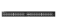 Dell EMC Networking N1148T-ON - Commutateur - Geel - 48 x 10/100/1000 + 4 x 10 Gigabit SFP+ - Flux d'air de l'avant naar arrière - Montable op rack - thumbnail