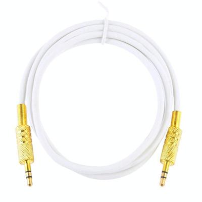 Duronic Vergulde AUX-IN 24k Gouden input Kabel 3.5mm naar 3.5mm plug voor iPod, iPhone 3G, 3GS, mp3 spelers en auto radio's (Lengte: 3 meter) Duronic Vergulde AUX-IN 24k Gouden input Kabel 3.5mm naar 3.5mm plug voor iPod, iPhone 3G, 3GS, mp3 spelers en auto radio's (Lengte: 3 meter)