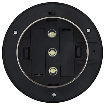 VidaXL Led-solarlampen rond 12 cm wit 6 st