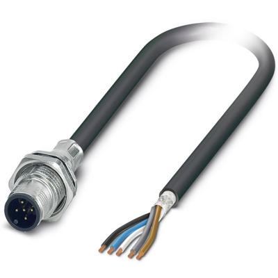 Phoenix Contact 1419409 Sensor/actuator inbouwconnector M12 Aantal polen (sensoren): 5 Stekker, inbouw 1.00 m 1 stuk(s) Phoenix Contact 1419409 Sensor/actuator inbouwconnector M12 Aantal polen (sensoren): 5 Stekker, inbouw 1.00 m 1 stuk(s)
