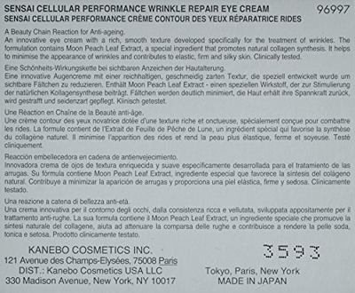 Sensai Cp Wrinkle Repair Eye Cream 15 ml