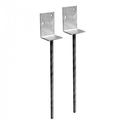 Grondanker Houten Trapbalk - 2 Stuks