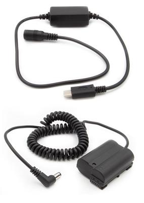 Dummy accu USB-C adapterset accutype Nikon EN-EL15