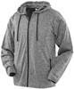 Spiro RT277M Men´s Hooded Tee-Jacket - Marl Grey - XXL - thumbnail