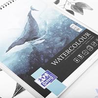 Oxford aquarelblok spiraal A4, 10 vel, 300 g/m² - thumbnail