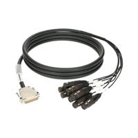 Klotz TAN08DF01.0 8-kanaals analoge D-Sub naar XLR kabel 1 meter - thumbnail
