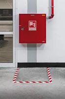 Durable 1726132 Bodemmarkeringsband Duraline Strong 2 Colours Signaalrood, Signaalwit 1 stuk(s) (l x b x h) 30 m x 50 mm x 15 mm - thumbnail