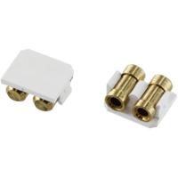 TRU COMPONENTS LEDV04BU2WS Connector 24 V Koper-Beryllium Tape cut 1 stuk(s) - thumbnail