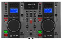 Vonyx CDJ450 Dubbele CD/USB mp3 speler en mixer met Bluetooth - thumbnail