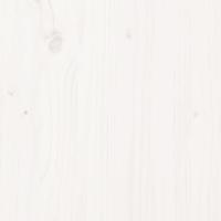 Slaapbank met onderschuifbed 90x190 cm massief grenenhout wit - thumbnail