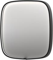 Ben Sandro Spiegel 60x4x60 cm Geborsteld Metal Black - thumbnail