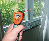 Extech IR400 Infrarood-thermometer Optiek 8:1 -20 - +332 °C - thumbnail