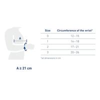 Bauerfeind ManuLoc Rhizo Polsbrace - 0 - Links - Grijs - Rhizo Long - thumbnail