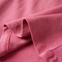 Kindershirt met lange mouwen paardenprint 128 oudroze - thumbnail