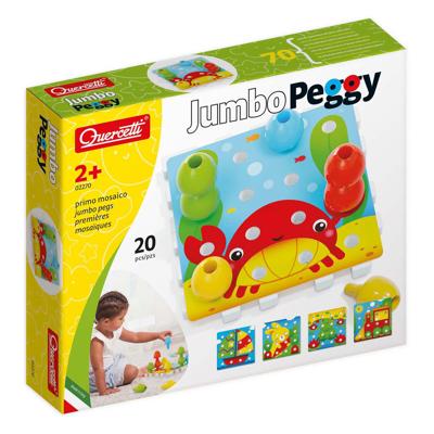 Quercetti jumbo insteek pinnen, 20dlg.