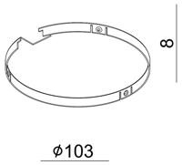 Deko Light 930396 Afdekking IP20 Zwart - thumbnail