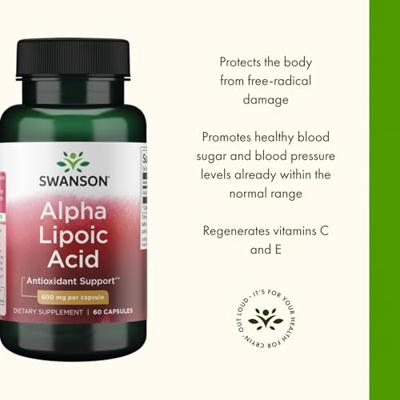 Ultra Alpha Lipoic Acid 600mg | Swanson | 60ct