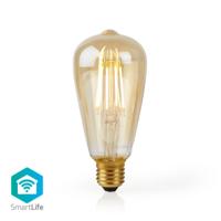 Nedis WIFILF10GDST64 Wi-fi Smart Led-lamp Met Filament E27 St64 5 W 500 Lm - thumbnail