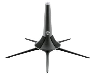 Konig & Meyer 15213 trompetstandaard met voetstuk zwart