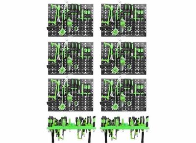 6x Profeco Gereedschapswand - 50x33 cm - Gereedschapsbord - incl. 2x Gereedschapshouder en 72x Gereedschapshaken